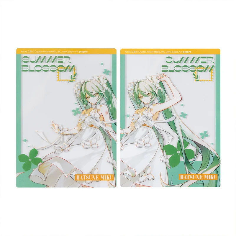 Hatsune Miku - Summer Blossom Series Transparent Card Moeyu