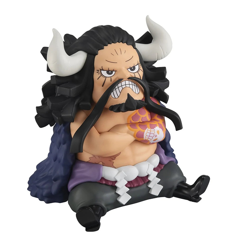 One Piece - Kaido the Beast & Big Mom Set [with gourd & semla] Mini Figure MegaHouse