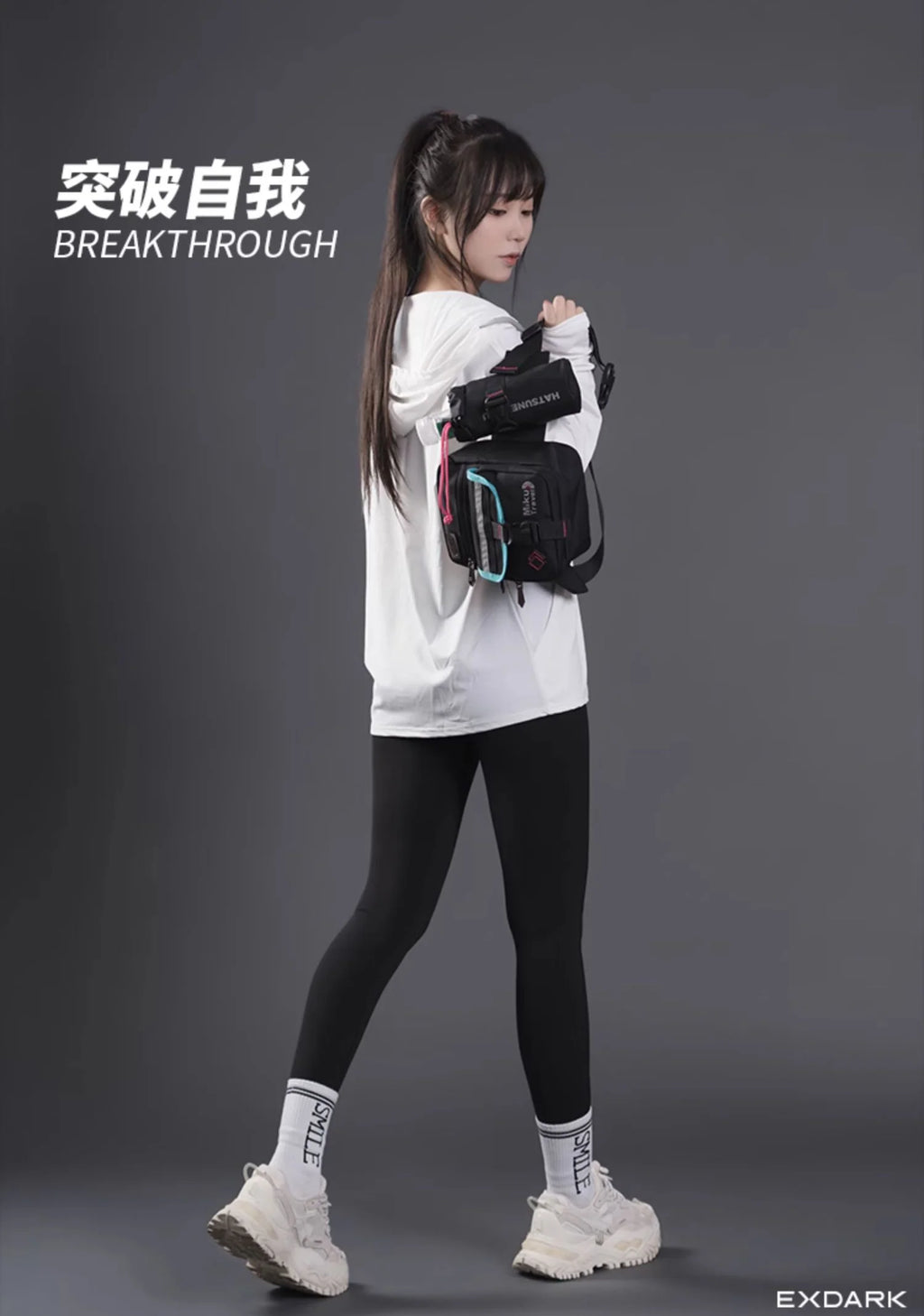 Hatsune Miku - Hatsune Miku Mikutravel Series Outdoor Belt Bag Moeyu