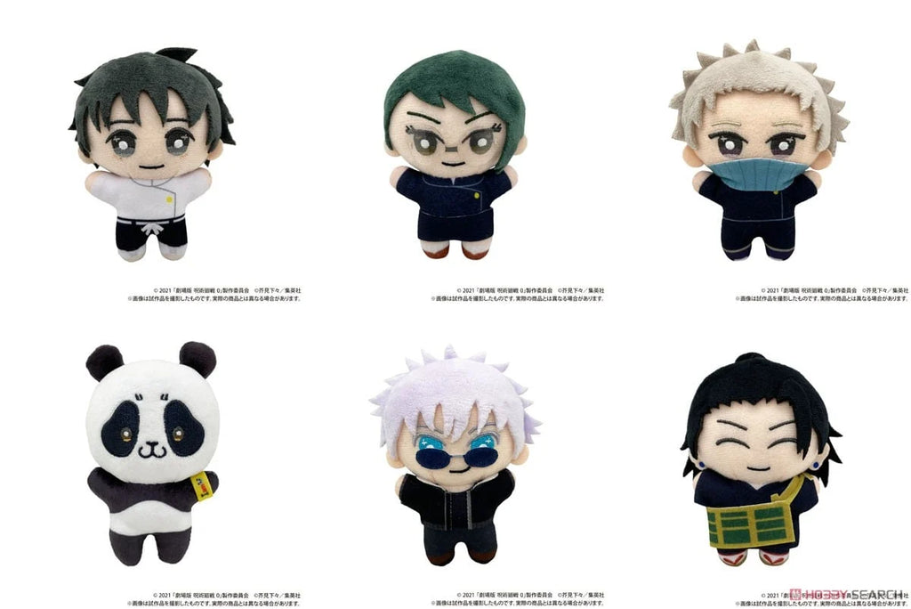 Jujutsu Kaisen - Okkotsu Yuta & Zen'in Maki & Geto Suguru & Gojo Satoru & Panda & Inumaki Toge Mascot Plushie Movic