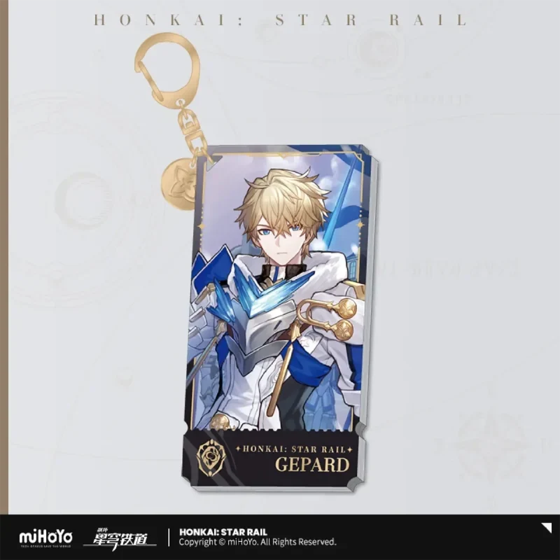 Honkai: Star Rail - The Preservation Path Character Warp Artwork Acrylic Keychain miHoYo