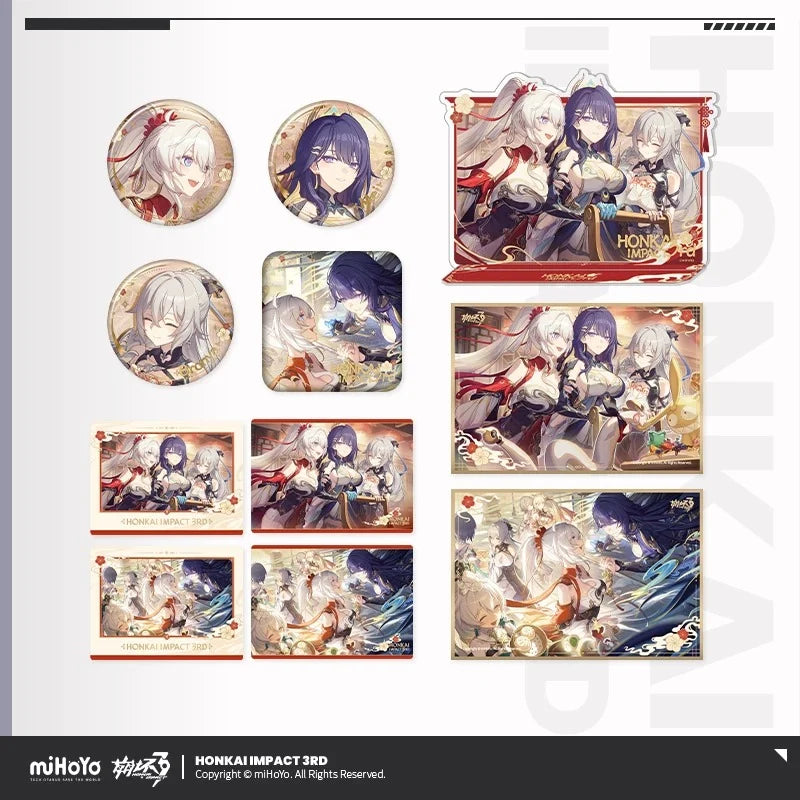 Honkai Impact 3rd - New Year's Eve Fairy Tale Series Badge & Stand miHoYo
