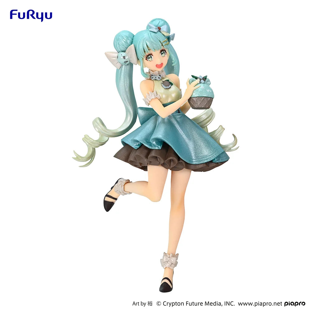 Hatsune Miku - Hatsune Miku(Chocolate Mint Pearl Color Ver.) SweetSweets Series Prize Figure FuRyu Corporation