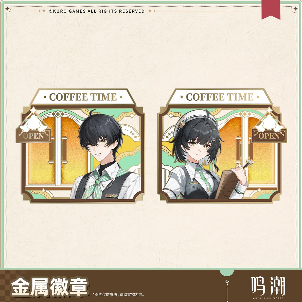 Wuthering Waves - When the Skies Align Themed Metal Badge KURO GAMES
