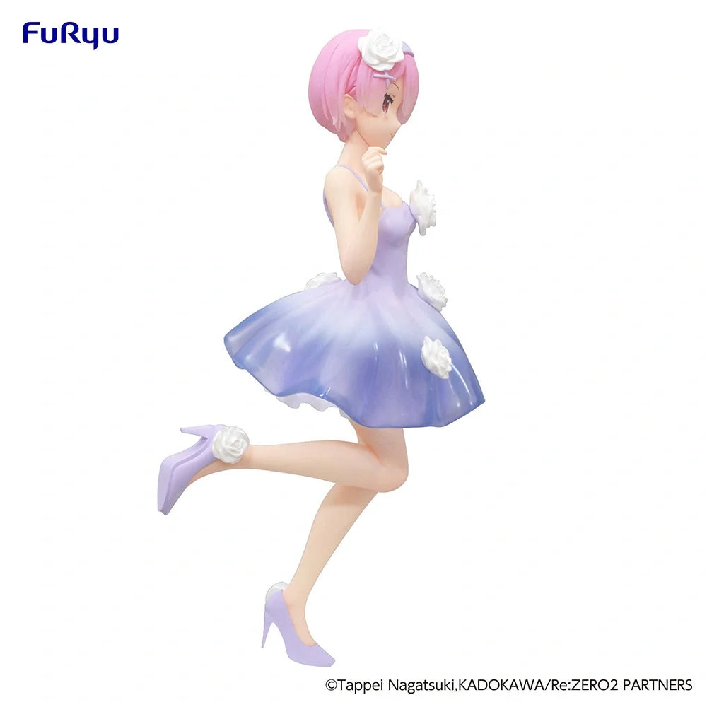 Re:ZERO Starting Life in Another World - Ram(Flower Dress Ver.) Trio-Try-iT Prize Figure FuRyu Corporation