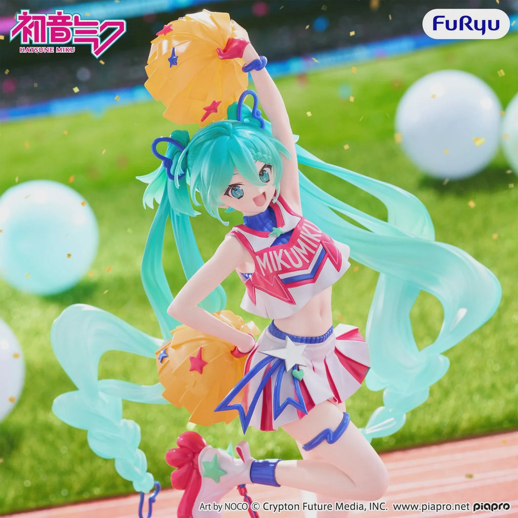 Hatsune Miku - Hatsune Miku (Cheerleader ver.) Muchute Prize Figure FuRyu Corporation