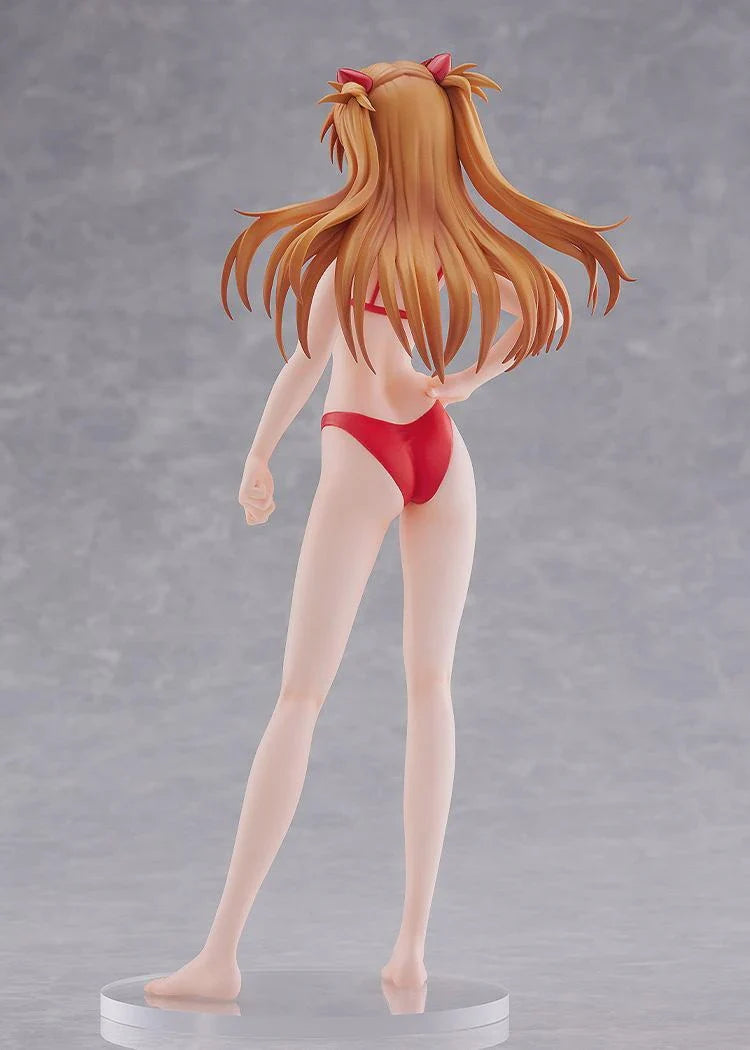 Rebuild of Evangelion - Rei Ayanami & Asuka Shikinami Langley (Beach Queens Ver.) L Size POP UP PARADE Wave