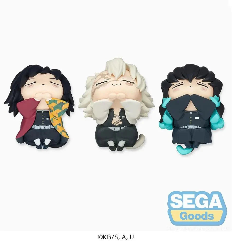 Demon Slayer: Kimetsu No Yaiba - Ohiruneko (The Hashira Gathered! Vol. 1) Set of 3 Mini Figures SEGA