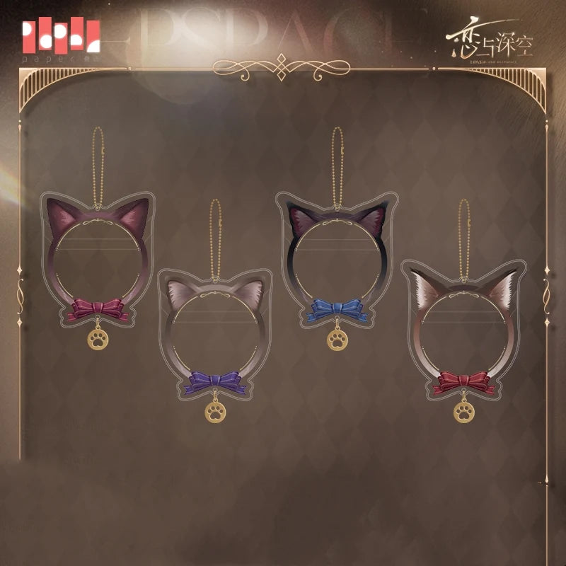Love and Deepspace - Yes Cat Caretaker Series Badge Holder Charm InFold Games