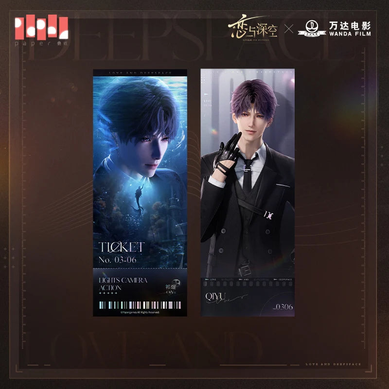 Love and Deepspace - Collaboration Series Laser Ticket InFold Games