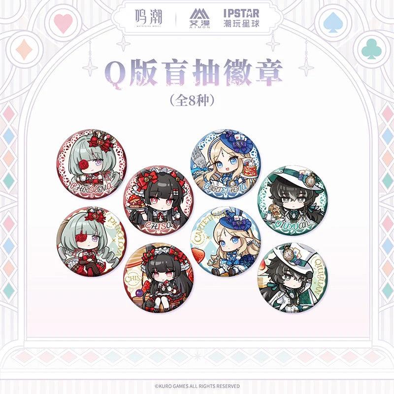 Wuthering Waves - Fallen Wonderland Series Chibi Badge Blind Box KURO GAMES