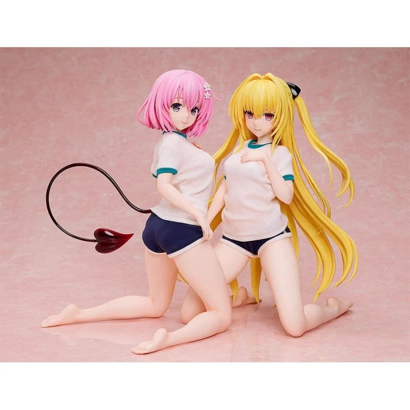 To LOVE-Ru Darkness - Golden Darkness (Swimsuit with Gym Uniform Ver.) 1/4 Scale Figure FREEing