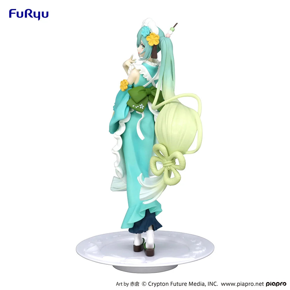 Hatsune Miku - Hatsune Miku (Matcha Green Tea Parfait Mint Ver.) Exceed Creative Prize Figure FuRyu Corporation