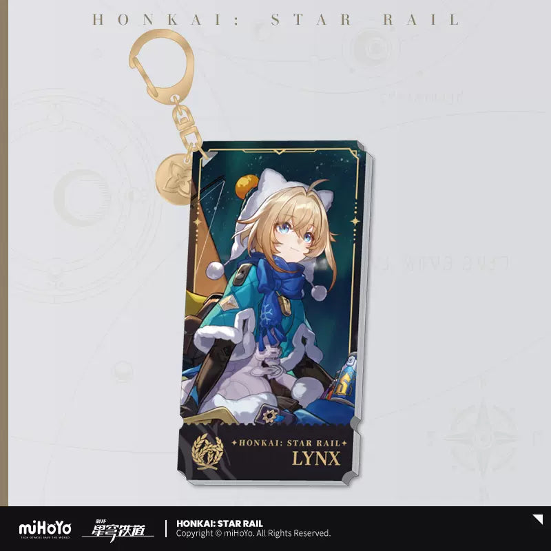 Honkai: Star Rail - The Abundance Path Character Acrylic Warp Artwork Acrylic Keychain miHoYo