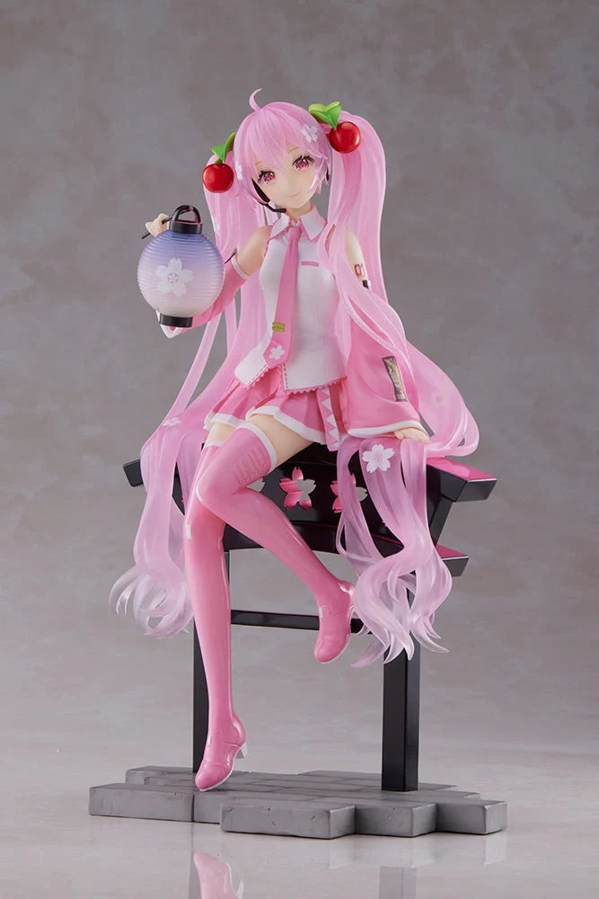 Hatsune Miku - Sakura Miku(Sakura Lantern Ver.) AMP+ Prize Figure Taito