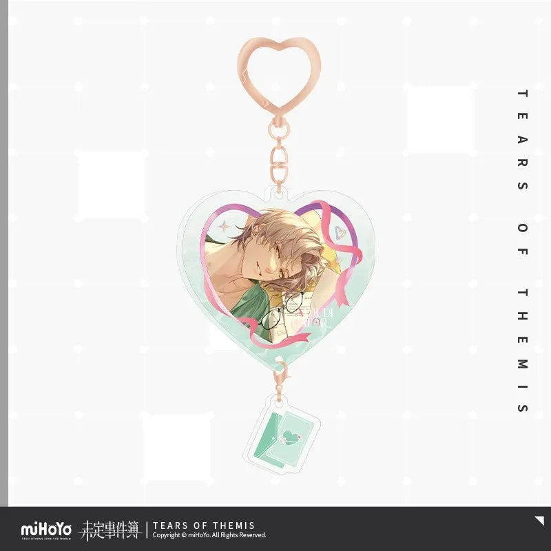 Tears of Themis - Fervent Desires Series Heart Acrylic Keychain miHoYo
