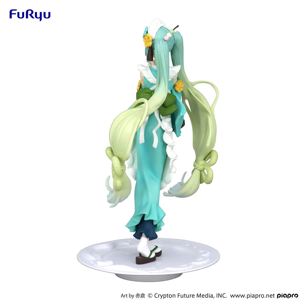 Hatsune Miku - Hatsune Miku (Matcha Green Tea Parfait Mint Ver.) Exceed Creative Prize Figure FuRyu Corporation