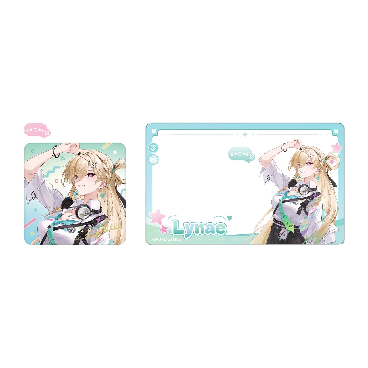 Wuthering Waves - Two Yeah Series Badge & Acrylic Clear Card Set KURO GAMES