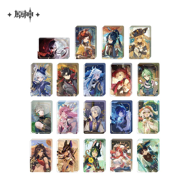 Genshin Impact - Anecdote Series Sparkly Acrylic Quicksand Blocks miHoYo