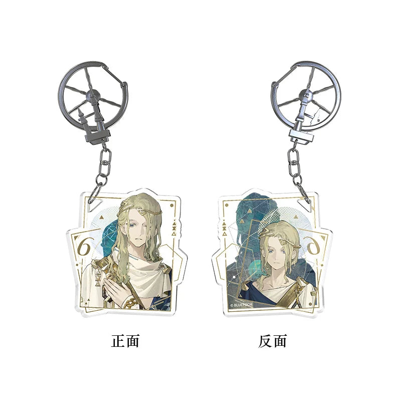 Reverse: 1999 - Mirror of Imprinted Gold Character Acrylic Keychain BLUEPOCH