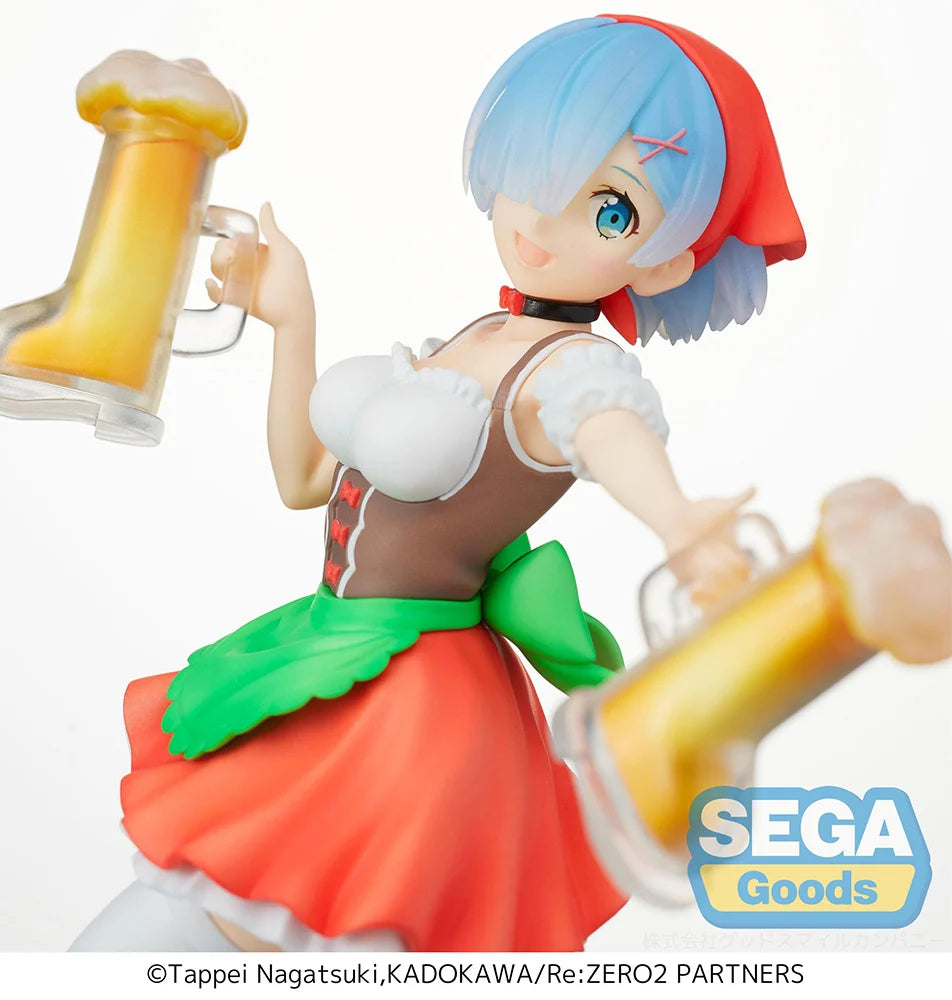 Re:ZERO Starting Life in Another World - Rem(Oktoberfest Ver.) SPM Prize Figure SEGA