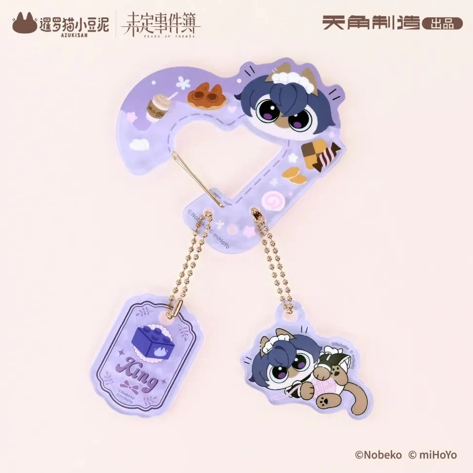 Tears of Themis - Love At Azukisan's Cafe Series Shaped Acrylic Locking Clip miHoYo