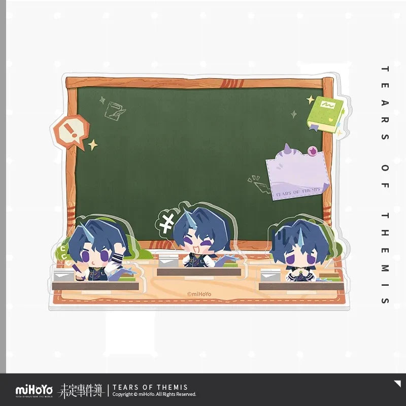 Tears of Themis - My Fur-ever Schoolmale Series Chibi Message Acrylic Stand miHoYo