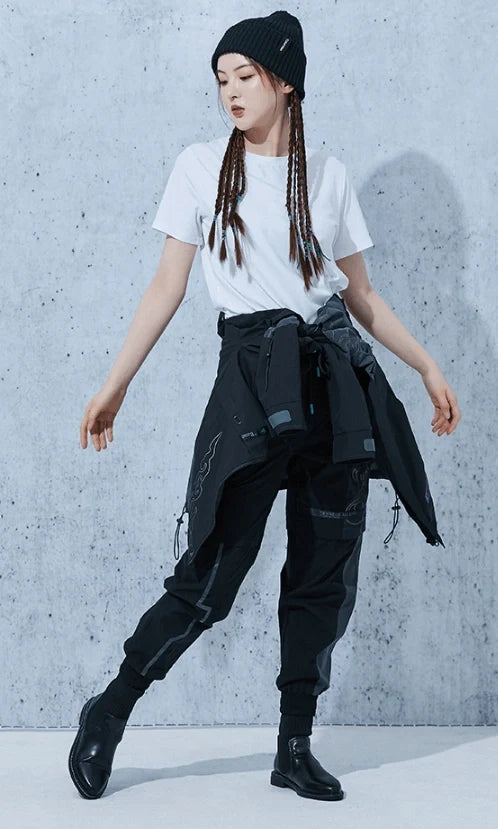 Genshin Impact - Themes of Xiao designed pants Black miHoYo