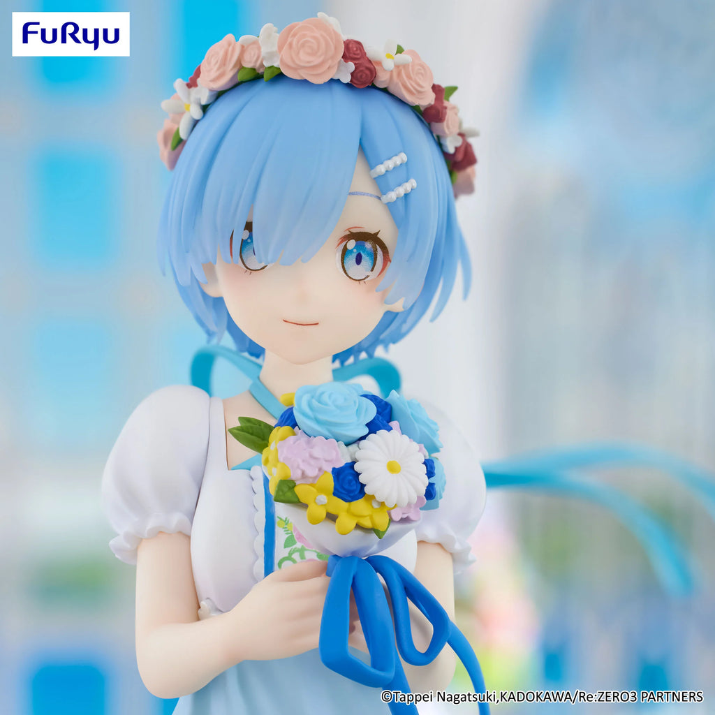 Re:ZERO Starting Life in Another World - Rem (Bridesmaid Ver) Trio-Try-iT Prize Figure FuRyu Corporation