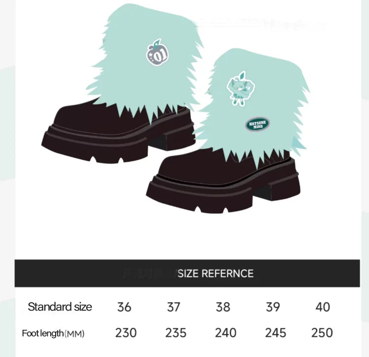 Hatsune Miku - Millennium Rock Candy Series Winter Boots Moeyu