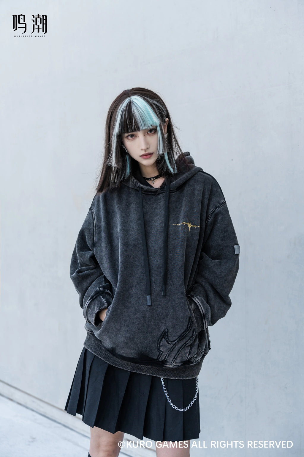 Wuthering Waves - Focused Freeze Series Rover Hoodie Karasumaya