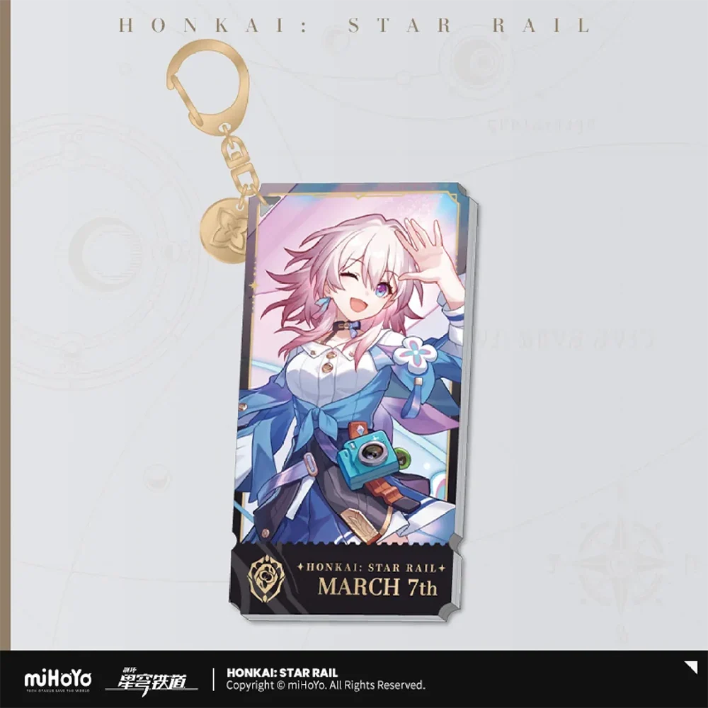 Honkai: Star Rail - The Preservation Path Character Warp Artwork Acrylic Keychain miHoYo