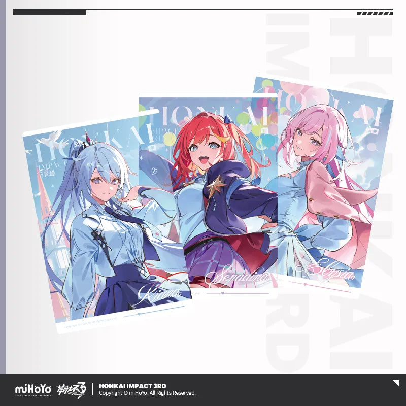 Honkai Impact 3rd - Fall Celebration Series PET Postcard Set miHoYo