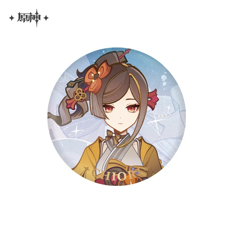 Genshin Impact - Brocade Night Theme Badge & Acrylic Stand miHoYo
