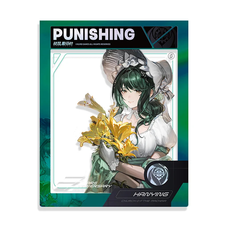 Punishing: Gray Raven - Invisible Rainfall Theme 5th Anniversary Celebration Art Paper Frame Card KURO GAMES
