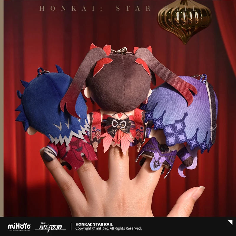 Honkai: Star Rail - Character Plush Finger Plushie Keychian miHoYo