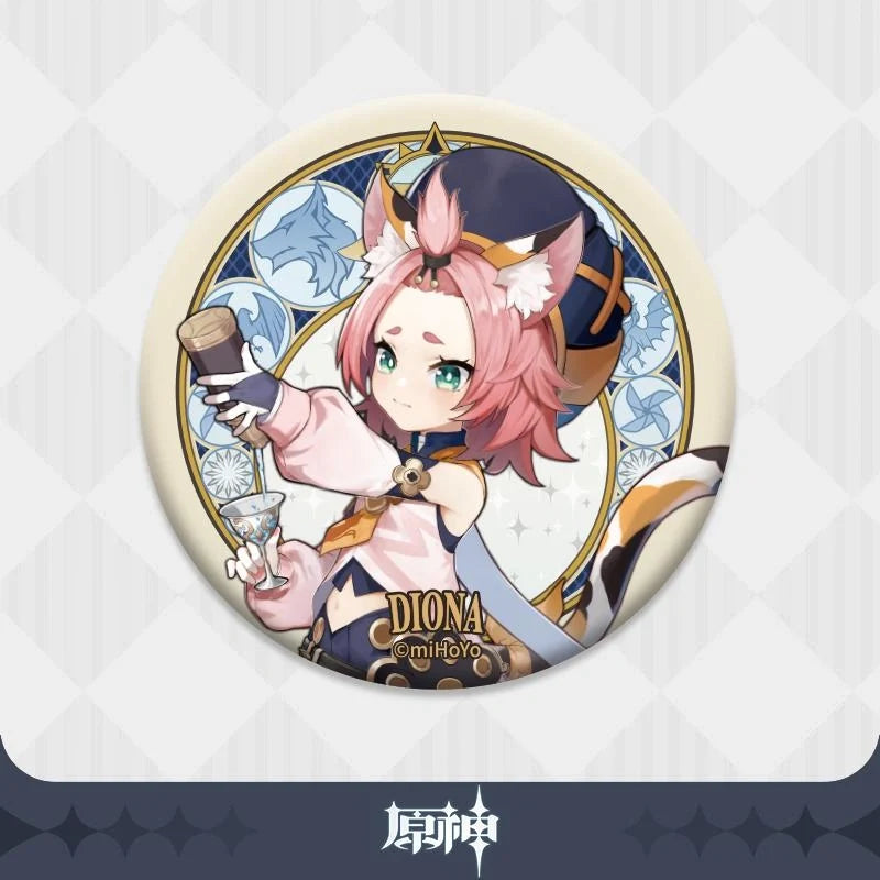 Genshin Impact - Mondstadt Collection Character Badges miHoYo