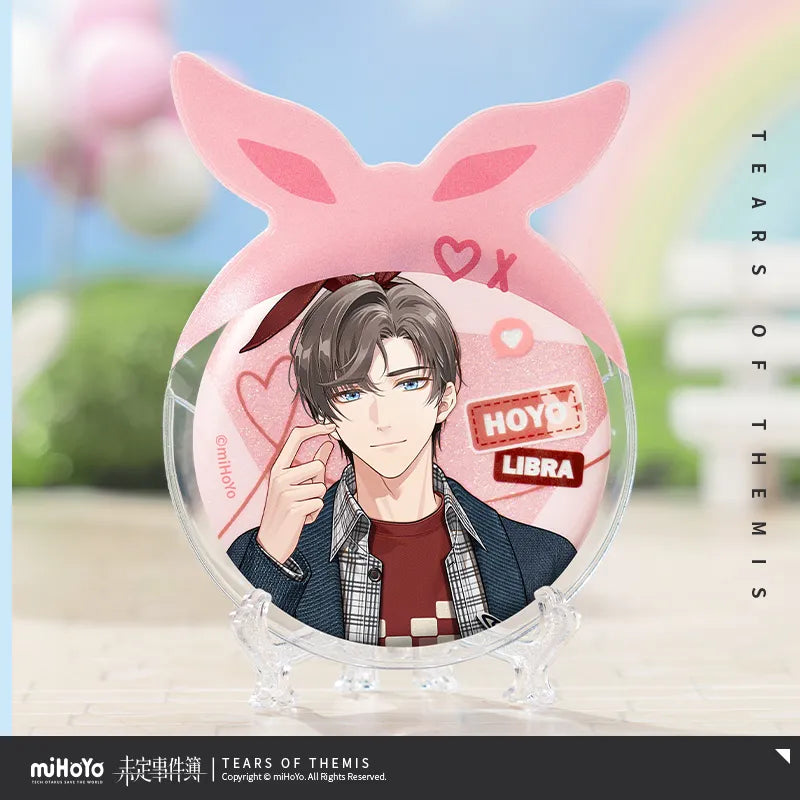 Tears of Themis - HoHo Luck Series Badge & Protective Case Set miHoYo