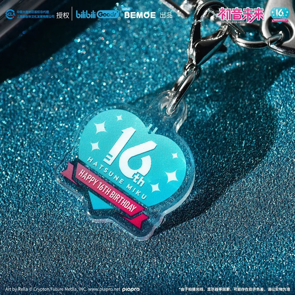 Hatsune Miku - Hatsune Miku Happy 16th Birthday Dear Creators Acrylic Keychain BEMOE