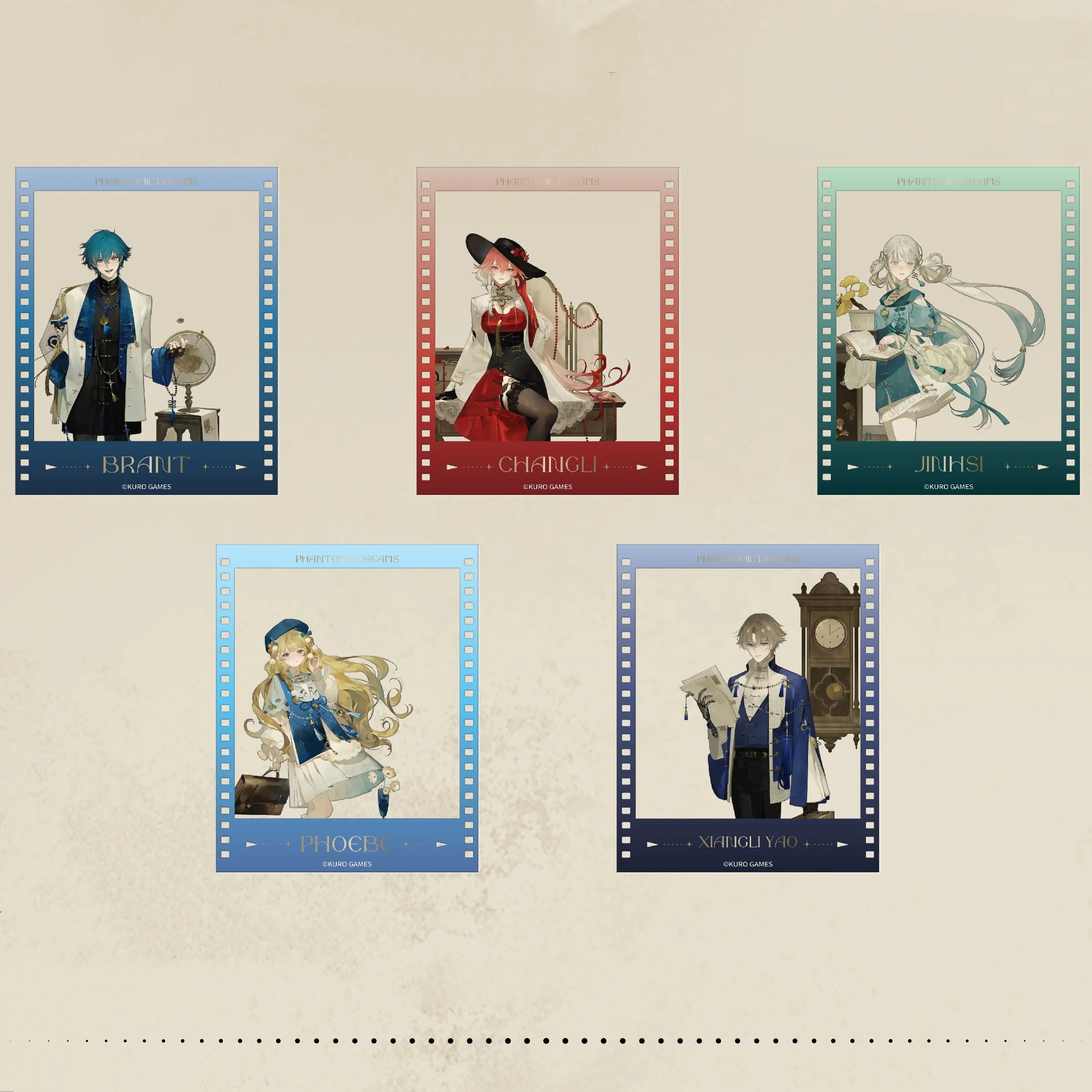 Wuthering Waves - Phantom Dreamscape Series Acrylic Photo Card KURO GAMES