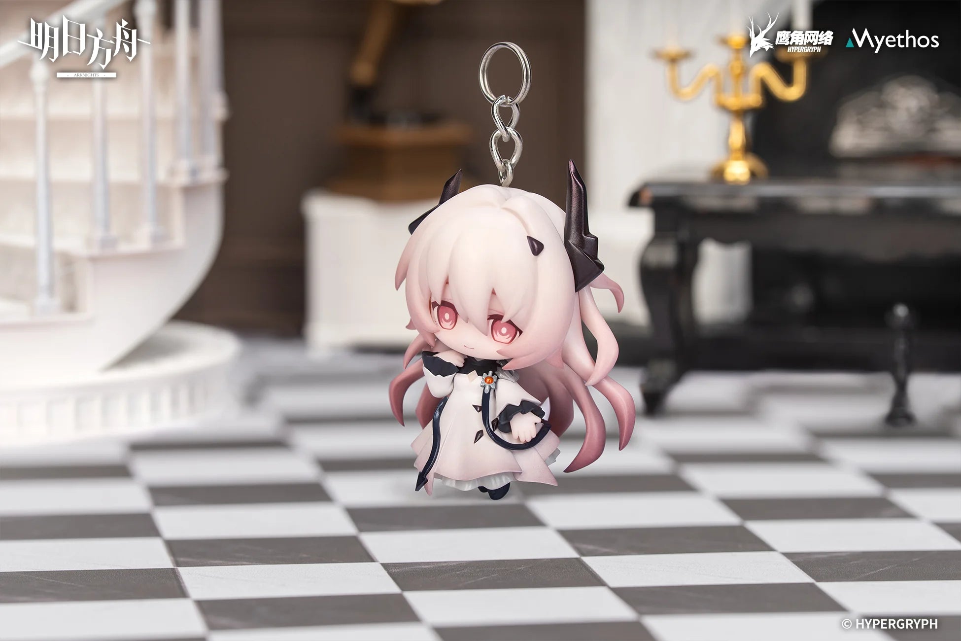 Arknights - Civilight Eterna & Wiš'adel Hang On Series Chibi Figure Myethos