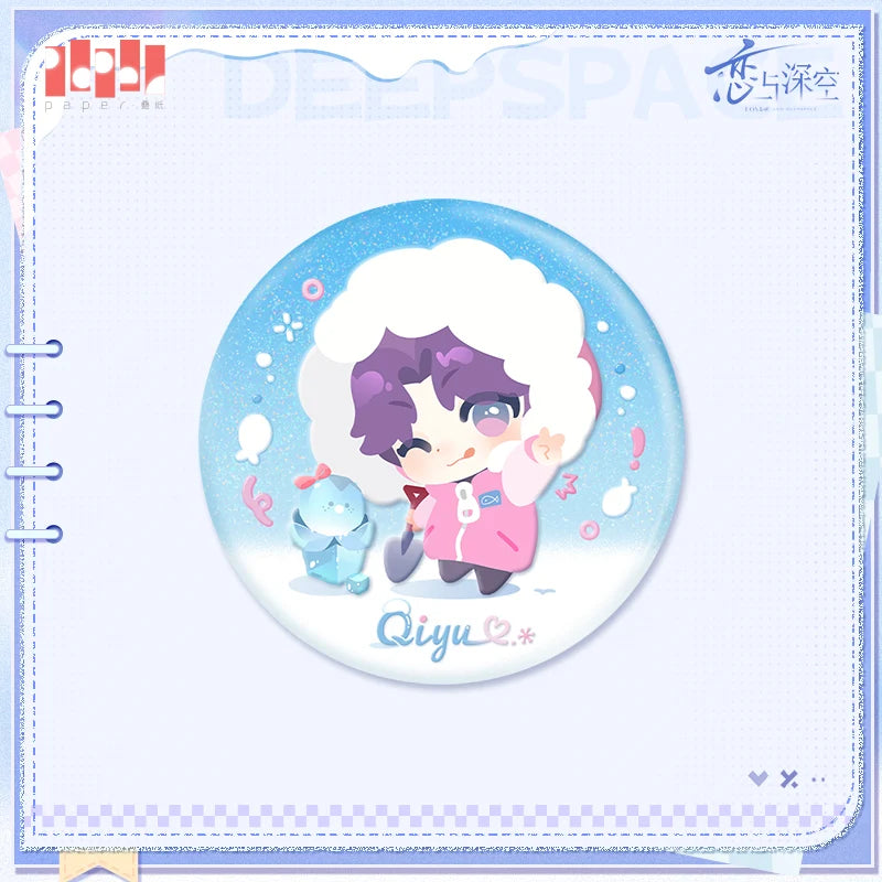 Love and Deepspace - Winter Chronicle Series Badge InFold Games