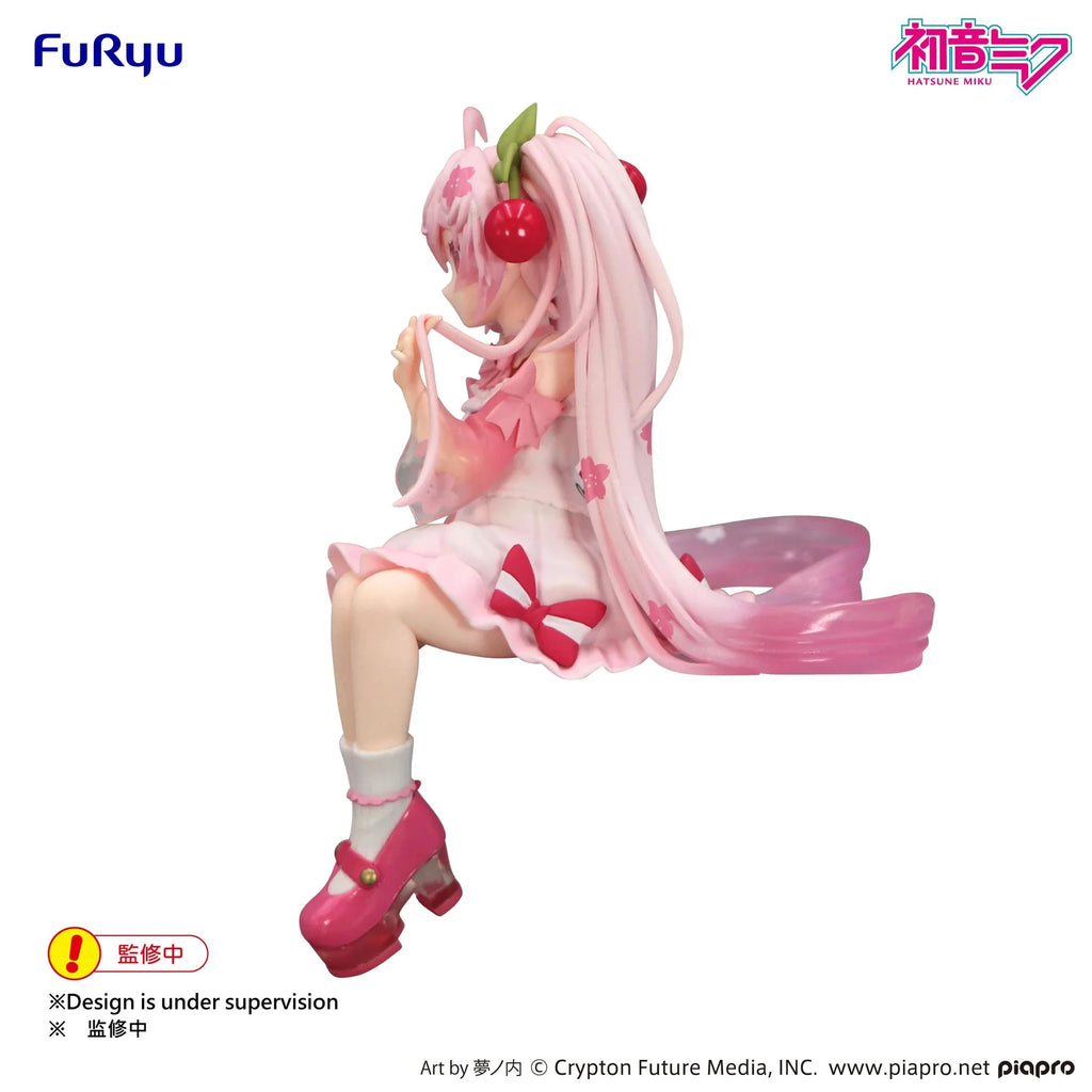 Hatsune Miku - Sakura Miku (2025 Wink Ver.) Noodle Stopper Figure FuRyu Corporation