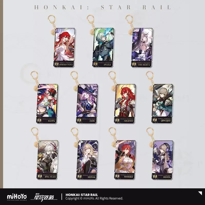 Honkai: Star Rail - The Erudition Path Character Acrylic Warp Artwork Acrylic Keychain miHoYo