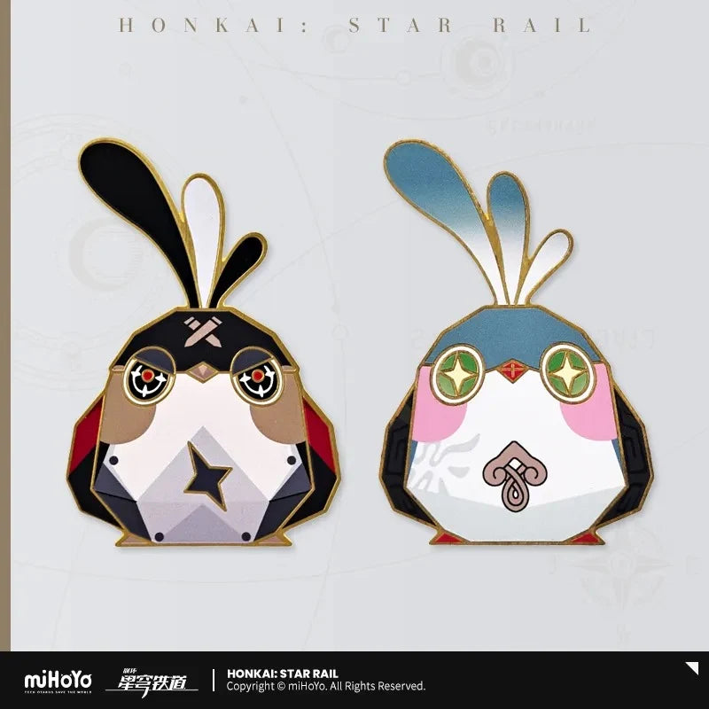 Honkai: Star Rail - Folding Bird Pair Collision Series Metal Bookmark miHoYo