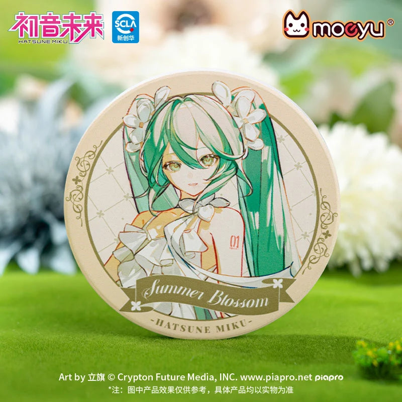 Hatsune Miku - Summer Blossom Series Ceramic Coaster Moeyu