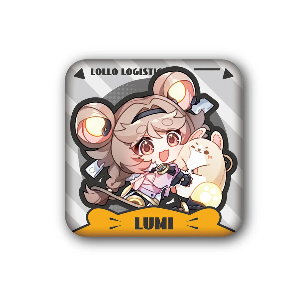 Wuthering Waves - Lollo Logistics Series PU Badge KURO GAMES