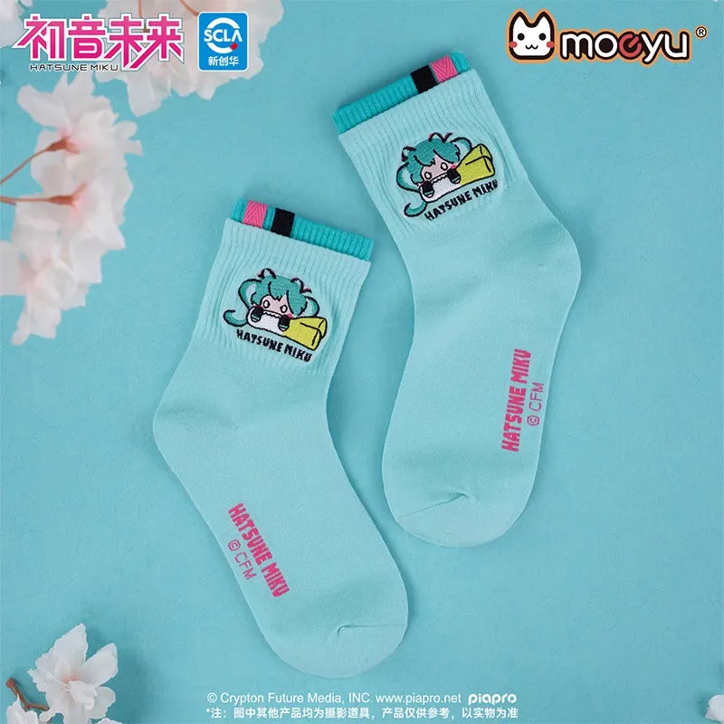 Hatsune Miku - Hatsune Miku Bite Series Socks Moeyu