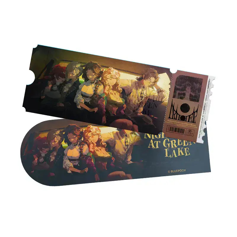 Reverse: 1999 - Green Lake Collection CG Laser Ticket Package BLUEPOCH