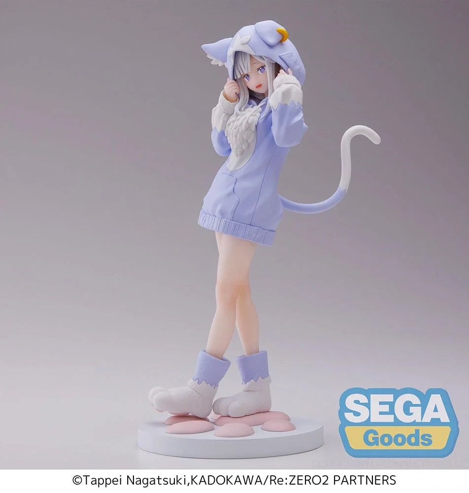 Re:ZERO -Starting Life in Another World - Emilia(Mofumofu Pack Ver.) Luminasta Prize Figure SEGA